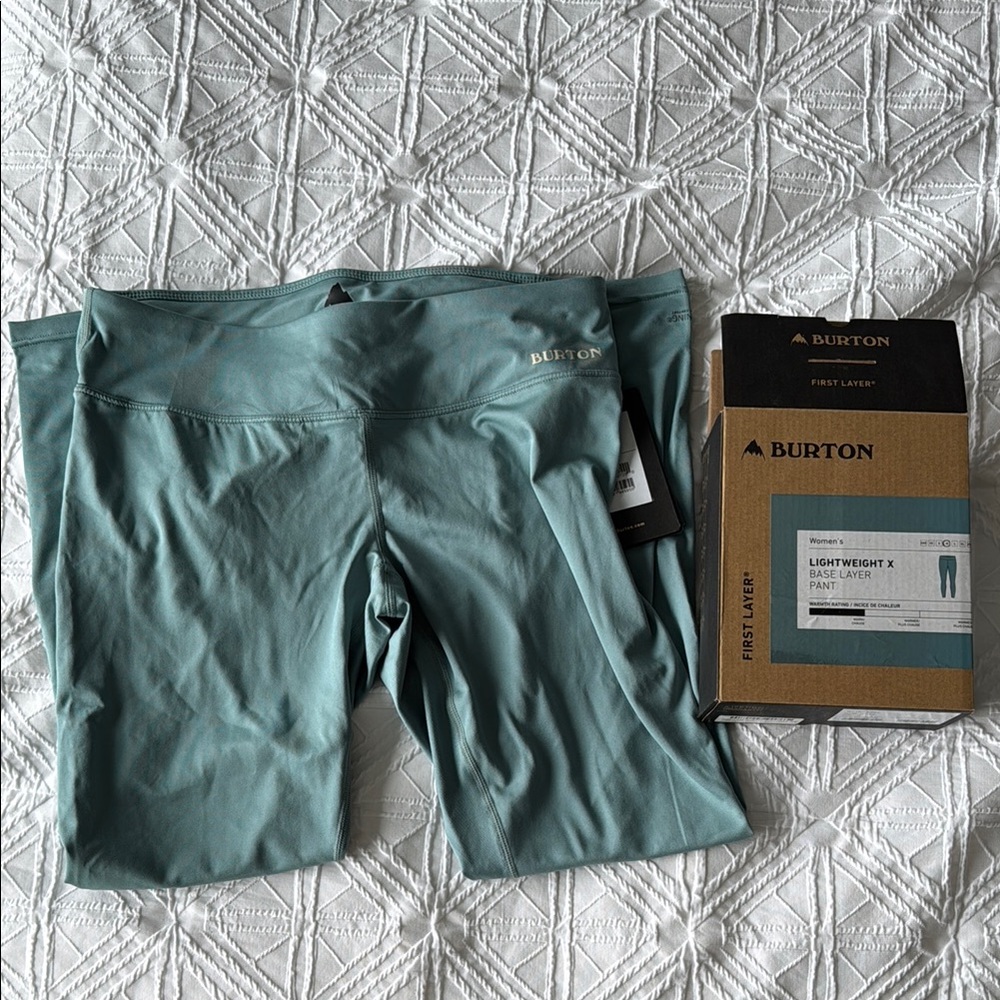 BURTON | Women's Lightweight Base Layer Pants | Size M | NWT